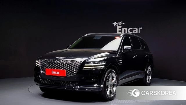 Genesis GV80 2022 Черный из Кореи