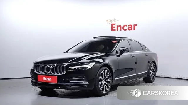 Volvo S90 2022 Черный из Кореи