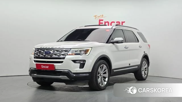 Ford Explorer 2019 Белый из Кореи