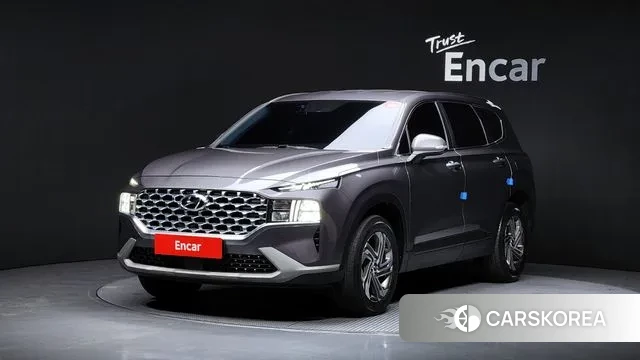 Hyundai The New Santa Fe 2021 Серый из Кореи