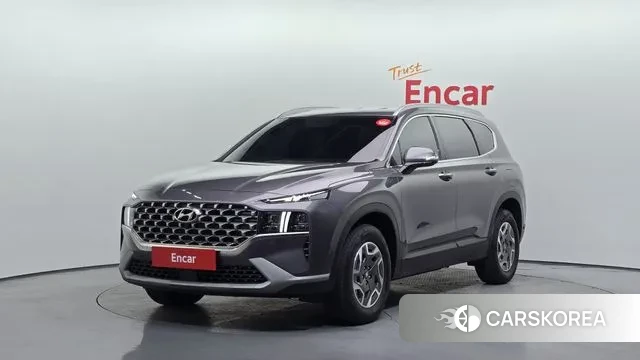 Hyundai The New Santa Fe 2022 Серый из Кореи
