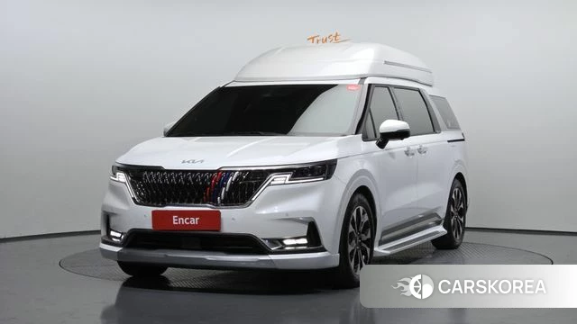 Kia Carnival 4th generation 2021 Белый из Кореи