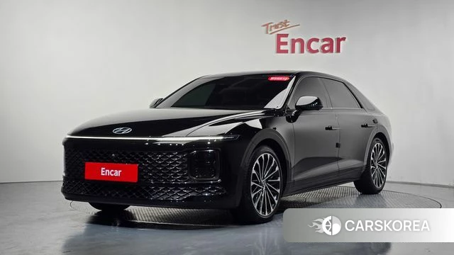 Hyundai Grandeur (GN7) 2023 Черный из Кореи