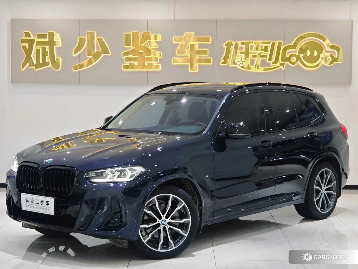 BMW X3 2021 Черный из Китая