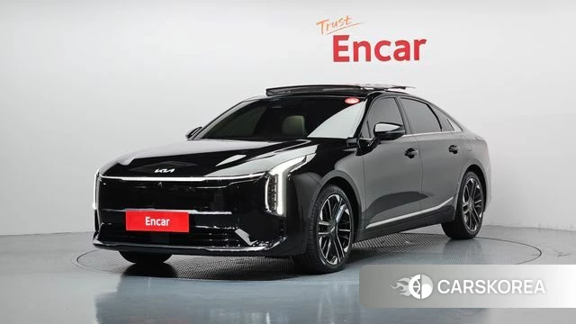 Kia The New K8 Hybrid 2025 Черный из Кореи