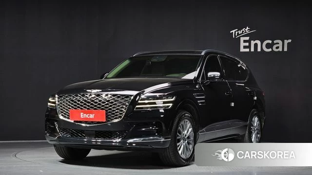 Genesis GV80 2022 Черный из Кореи