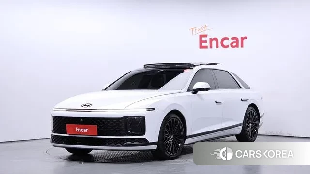 Hyundai Grandeur (GN7) 2023 Белый из Кореи