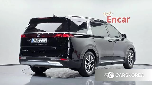 Kia Carnival 4th generation 2021 Черный из Кореи