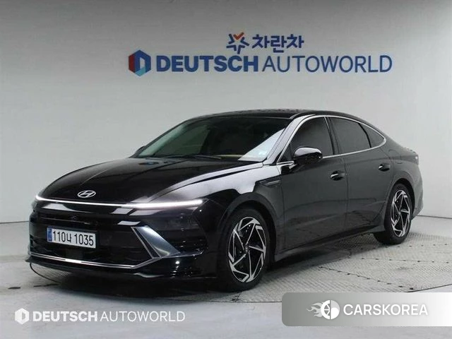 Hyundai Sonata D Edge Hybrid (DN8) 2023 Черный из Кореи