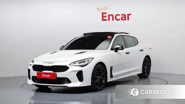 Kia Stinger Meister 2022 Белый из Кореи