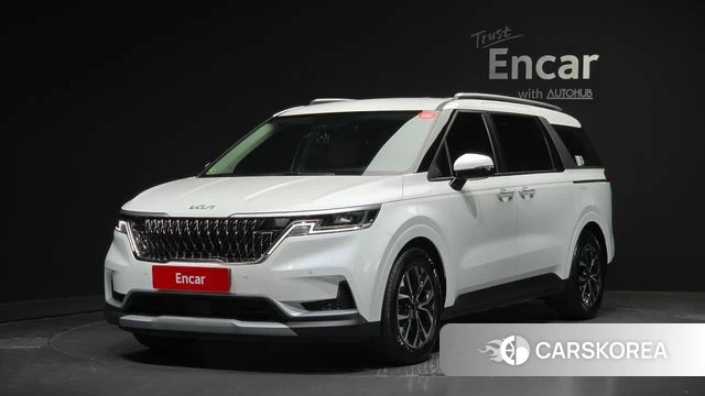 Kia Carnival 4th generation 2022 Белый из Кореи