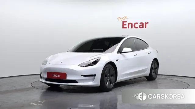 Tesla Model 3 2022 Белый из Кореи