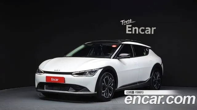 Kia EV6 2022 Белый из Кореи