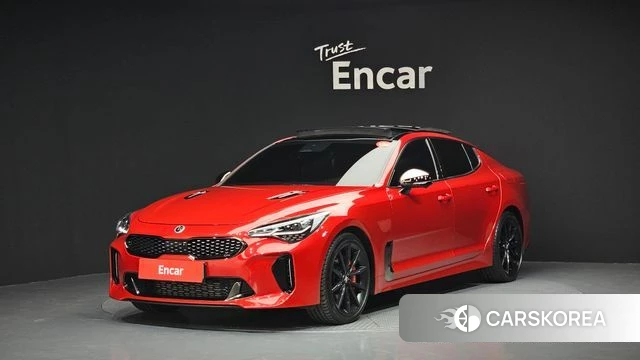 Kia Stinger Meister 2022 Красный из Кореи
