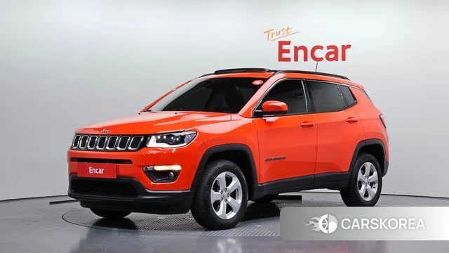 Jeep Compass 2nd Generation 2018 Красный из Кореи