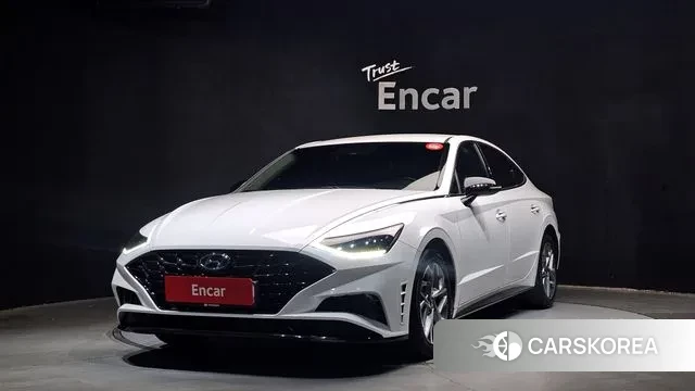 Hyundai Sonata (DN8) 2022 Белый из Кореи