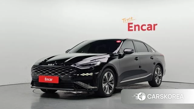 Kia K8 Hybrid 2021 Черный из Кореи