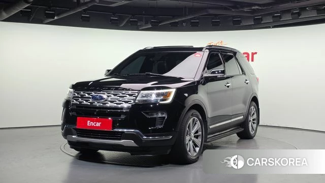 Ford Explorer 2018 Черный из Кореи