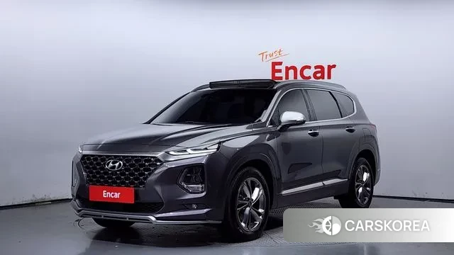 Hyundai Santa Fe TM 2019 Серый из Кореи