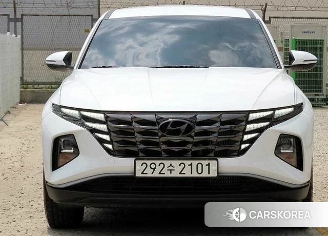 Hyundai Tucson (NX4) 2022 Белый из Кореи