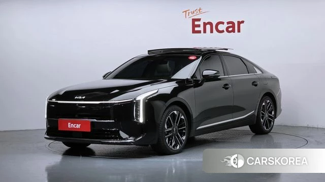 Kia The New K8 Hybrid 2025 Черный из Кореи