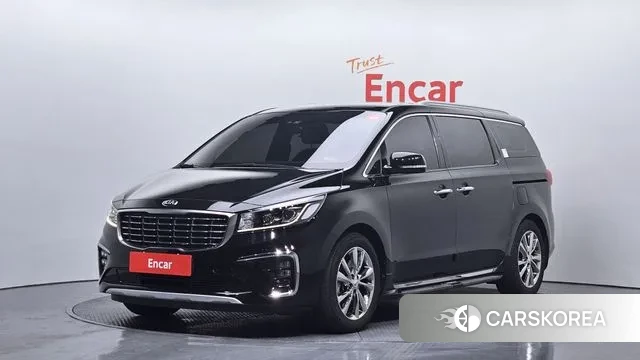 Kia The New Carnival 2018 Черный из Кореи
