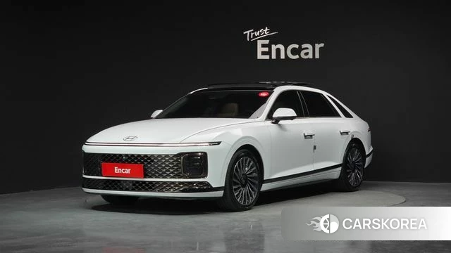 Hyundai Grandeur (GN7) 2023 Белый из Кореи