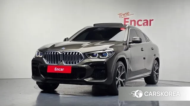 BMW X6 (G06) 2023 Песочный из Кореи
