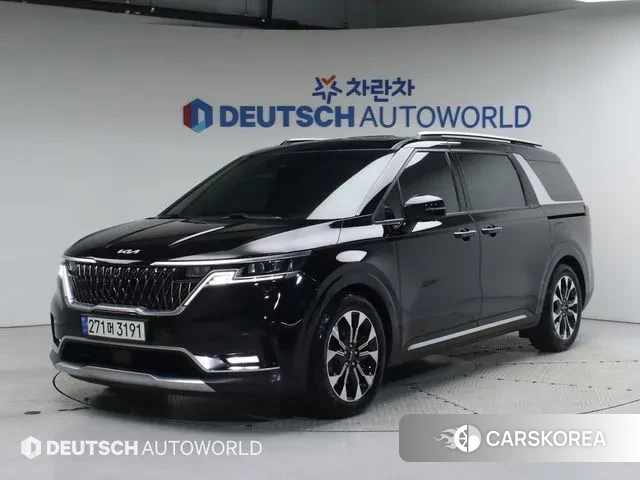 Kia Carnival 4th generation 2021 Черный из Кореи
