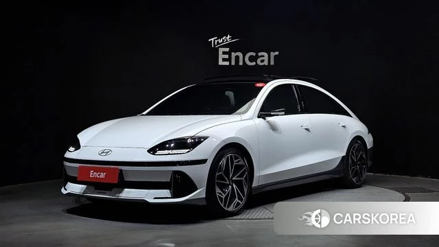 Hyundai Ionic 6 2022 Белый из Кореи