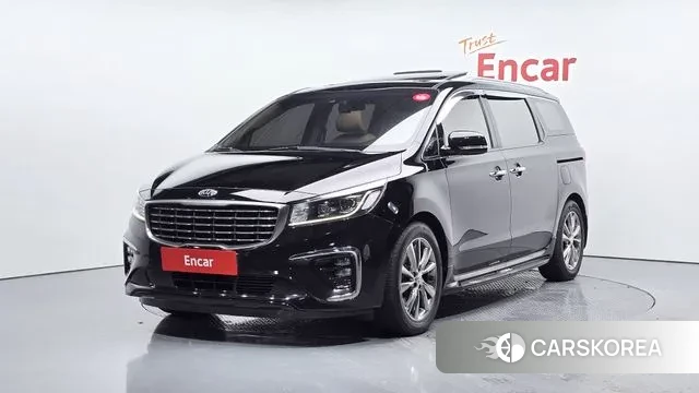 Kia The New Carnival 2018 Черный из Кореи