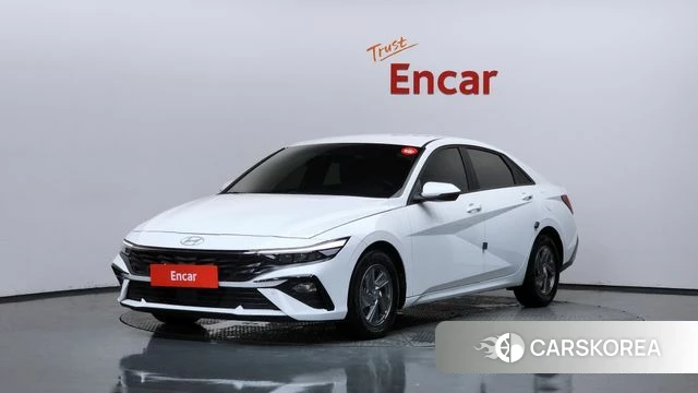 Hyundai The New Avante (CN7) 2024 Белый из Кореи
