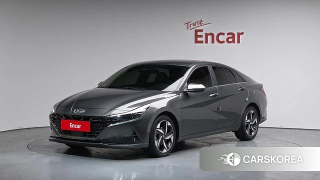 Hyundai Avante (CN7) 2021 Серый из Кореи