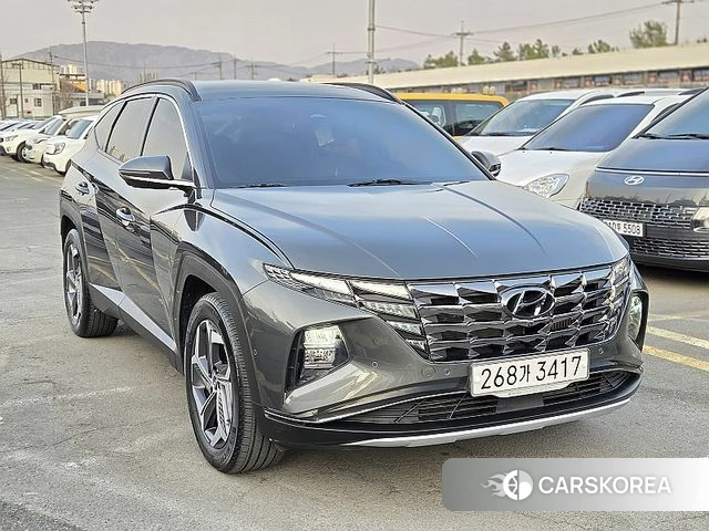 Hyundai Tucson (NX4) 2021 Серый из Кореи