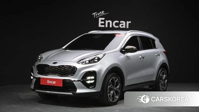 Kia Sportage The Bold 2019 Серебристо-серый из Кореи