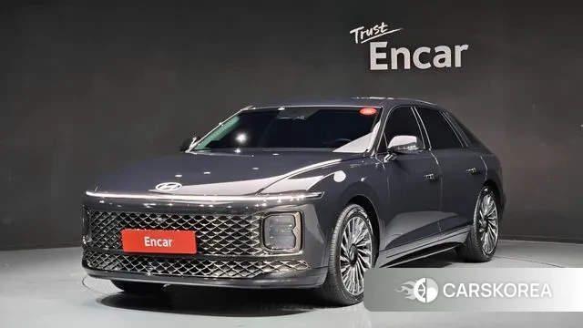 Hyundai Grandeur Hybrid (GN7) 2024 Черный из Кореи