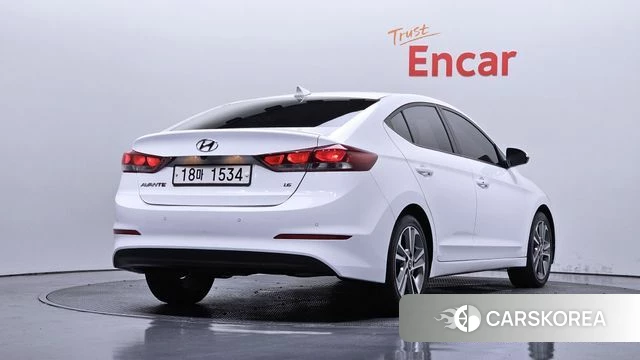 Hyundai Avante AD 2018 Белый из Кореи