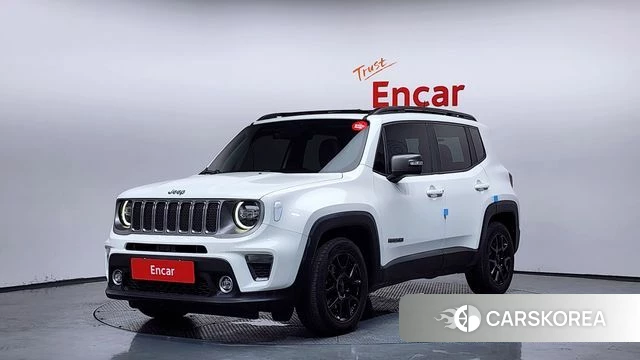 Jeep Renegade 2021 Белый из Кореи