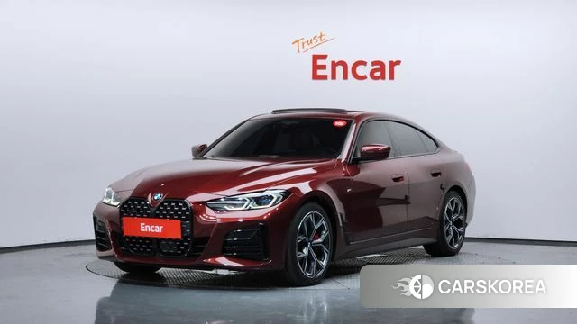 BMW 4 Series (G22) 2021 Красный из Кореи