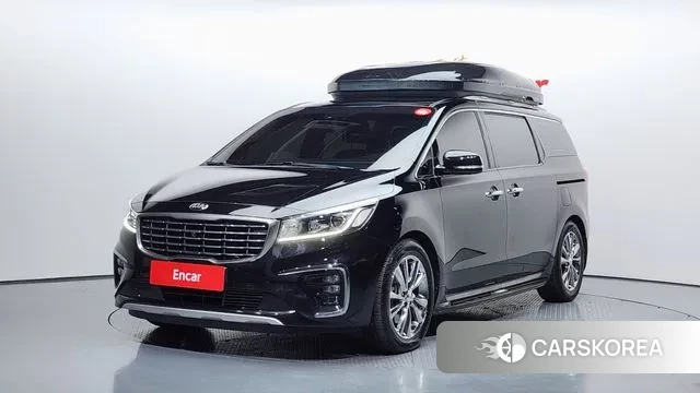 Kia The New Carnival 2019 Черный из Кореи