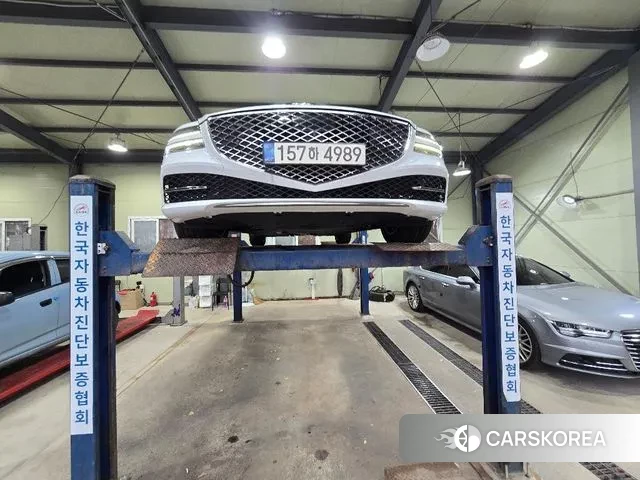 Genesis G80 (RG3) 2021 Белый из Кореи