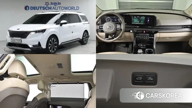 Kia Carnival 4th generation 2020 Белый из Кореи