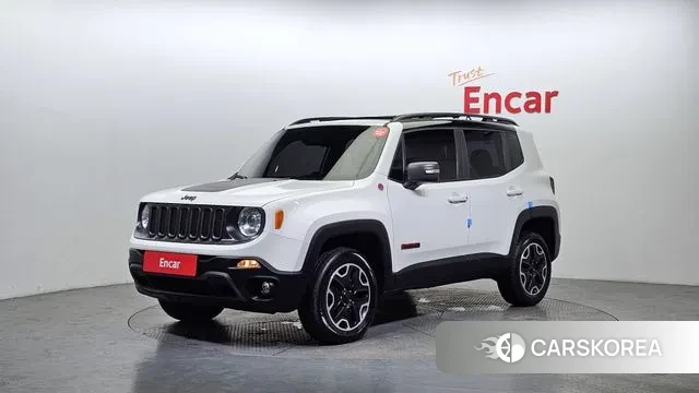 Jeep Renegade 2018 Белый из Кореи