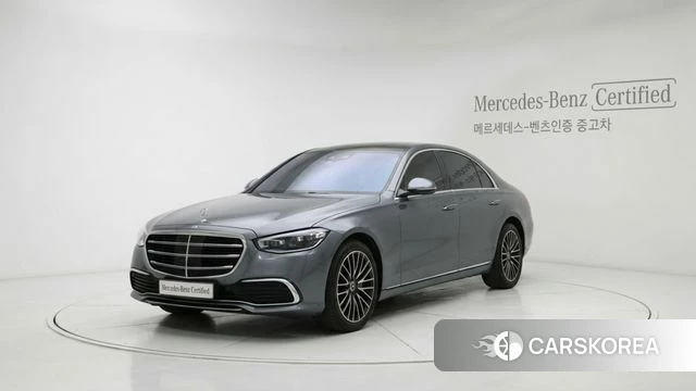 Mercedes-Benz S-Class W223 2025 Серебряный из Кореи