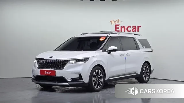 Kia Carnival 4th generation 2021 Белый из Кореи