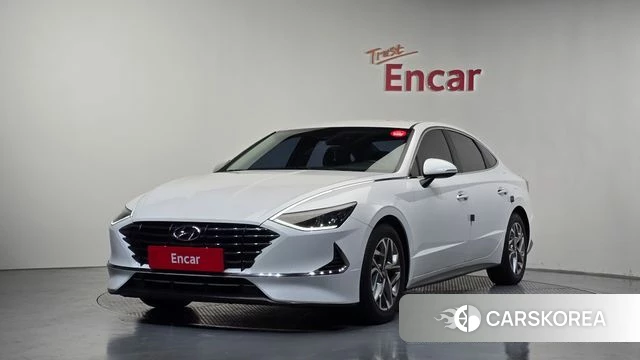 Hyundai Sonata (DN8) 2019 Белый из Кореи