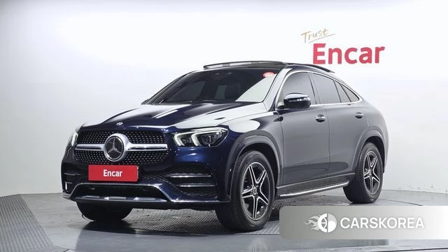Mercedes-Benz GLE-Class W167 2021 Синий из Кореи