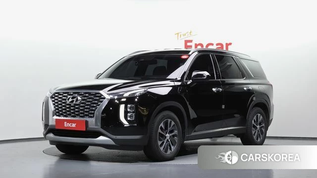 Hyundai Palisade 2021 Черный из Кореи