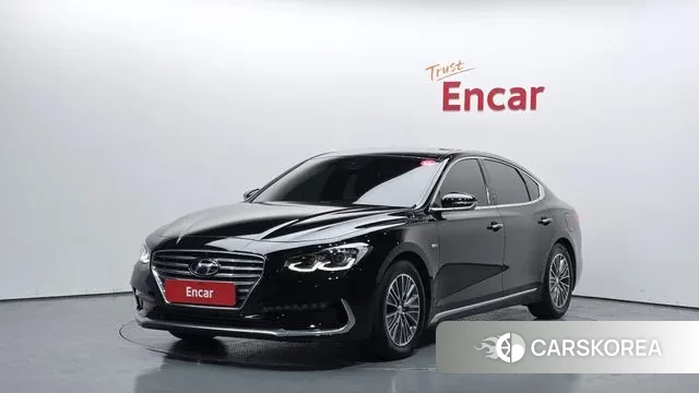 Hyundai Grandeur IG Hybrid 2018 Черный из Кореи