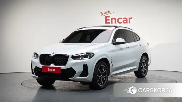 BMW X4 (G02) 2022 Белый из Кореи